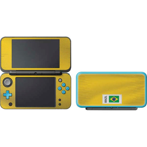 Brazil Soccer Flag Nintendo 2DS XL (2017) Skin